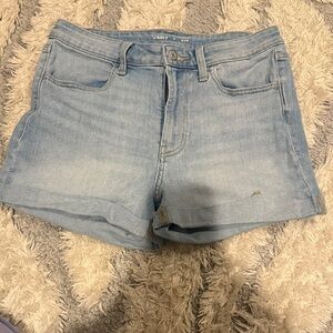 Old Navy Women's Faded Blue Jean Shorts